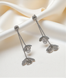 ear ring flower fancy with pearl china