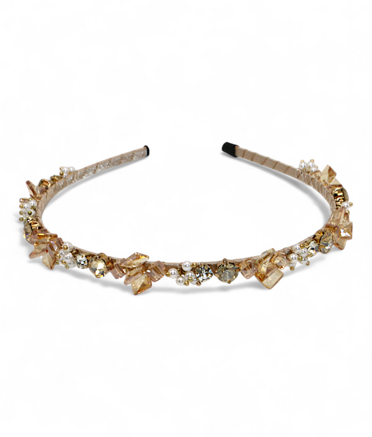 hair band mix color crytsal pearls china