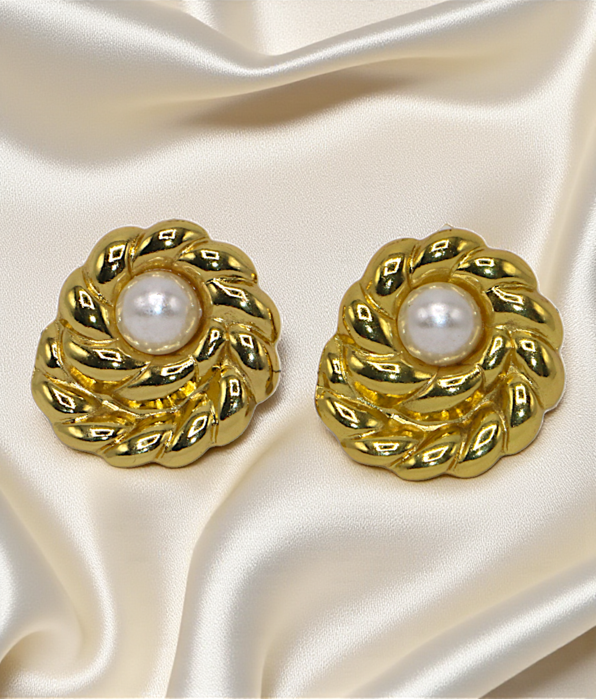 ear ring gold flora china