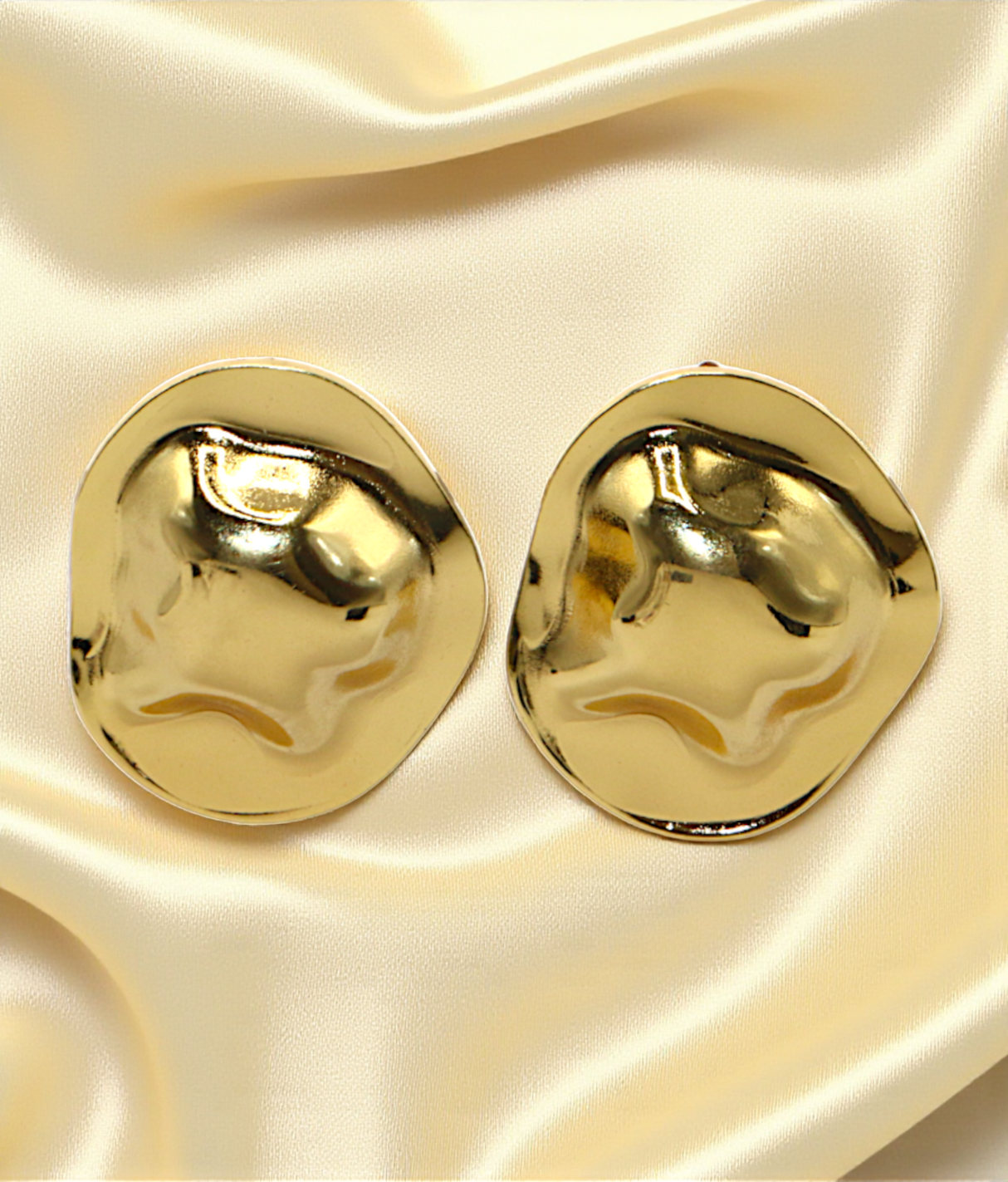 ear ring gold round shape china