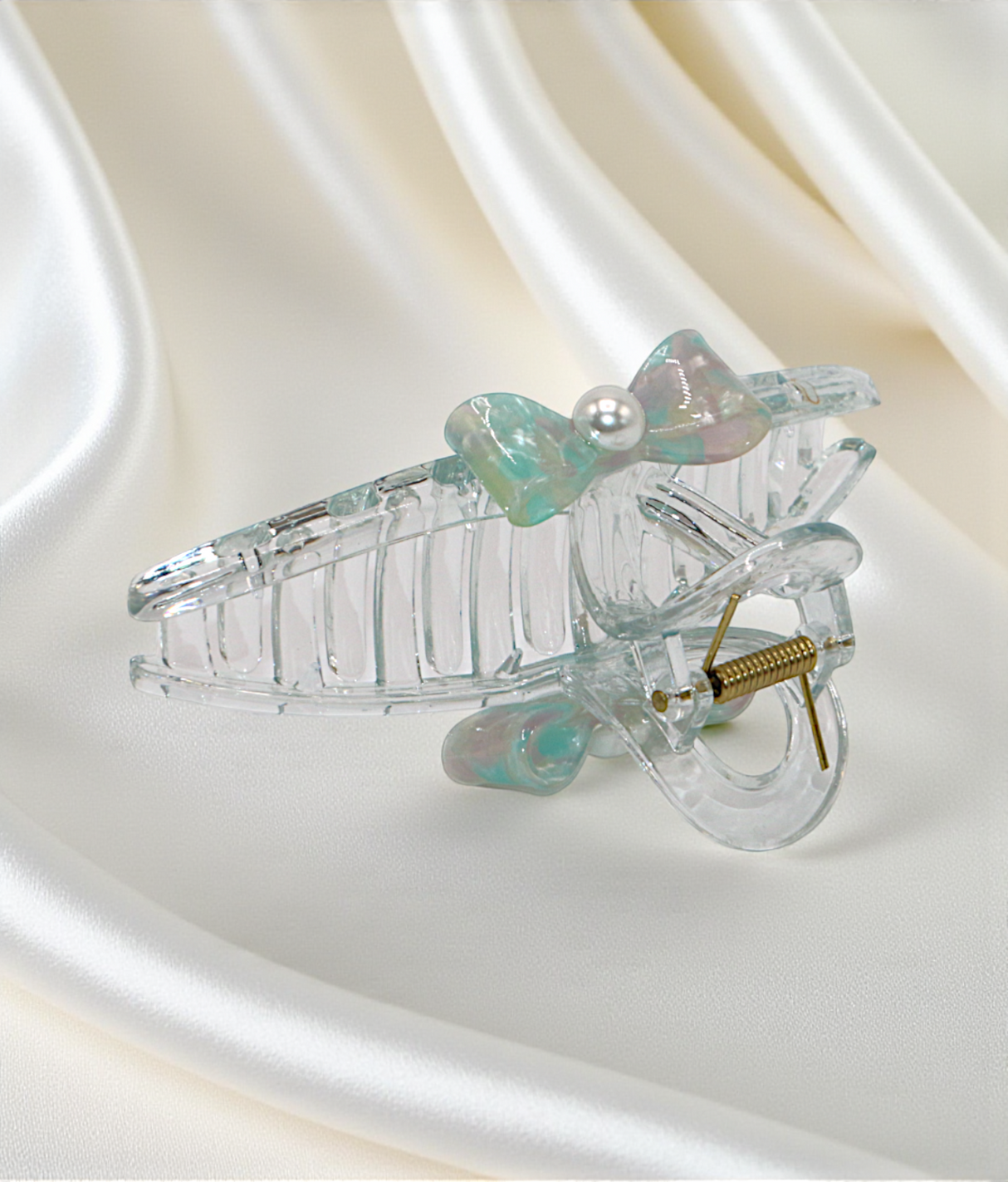 catcher acrylic bow with pearl china