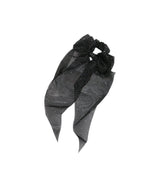 hair tie bow shiny zircon mix color