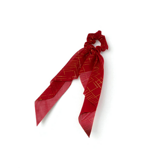 hair tie silk mix color