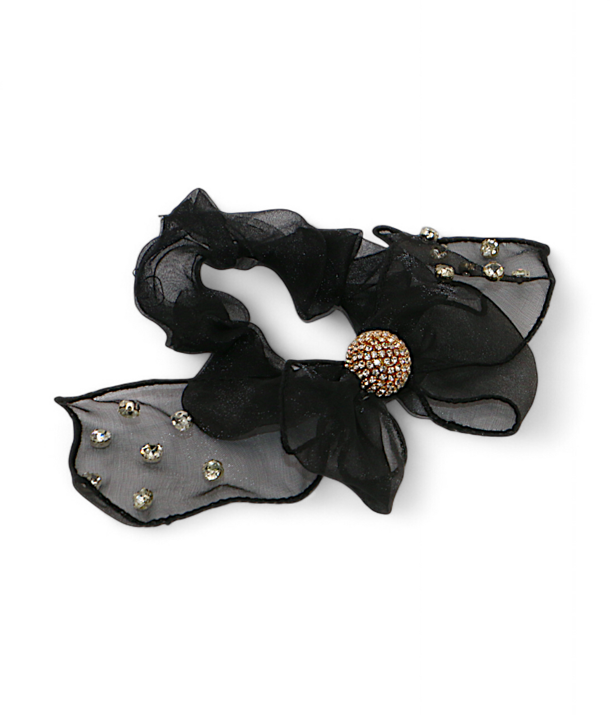 scrunchie mix color with organza bow pearls china