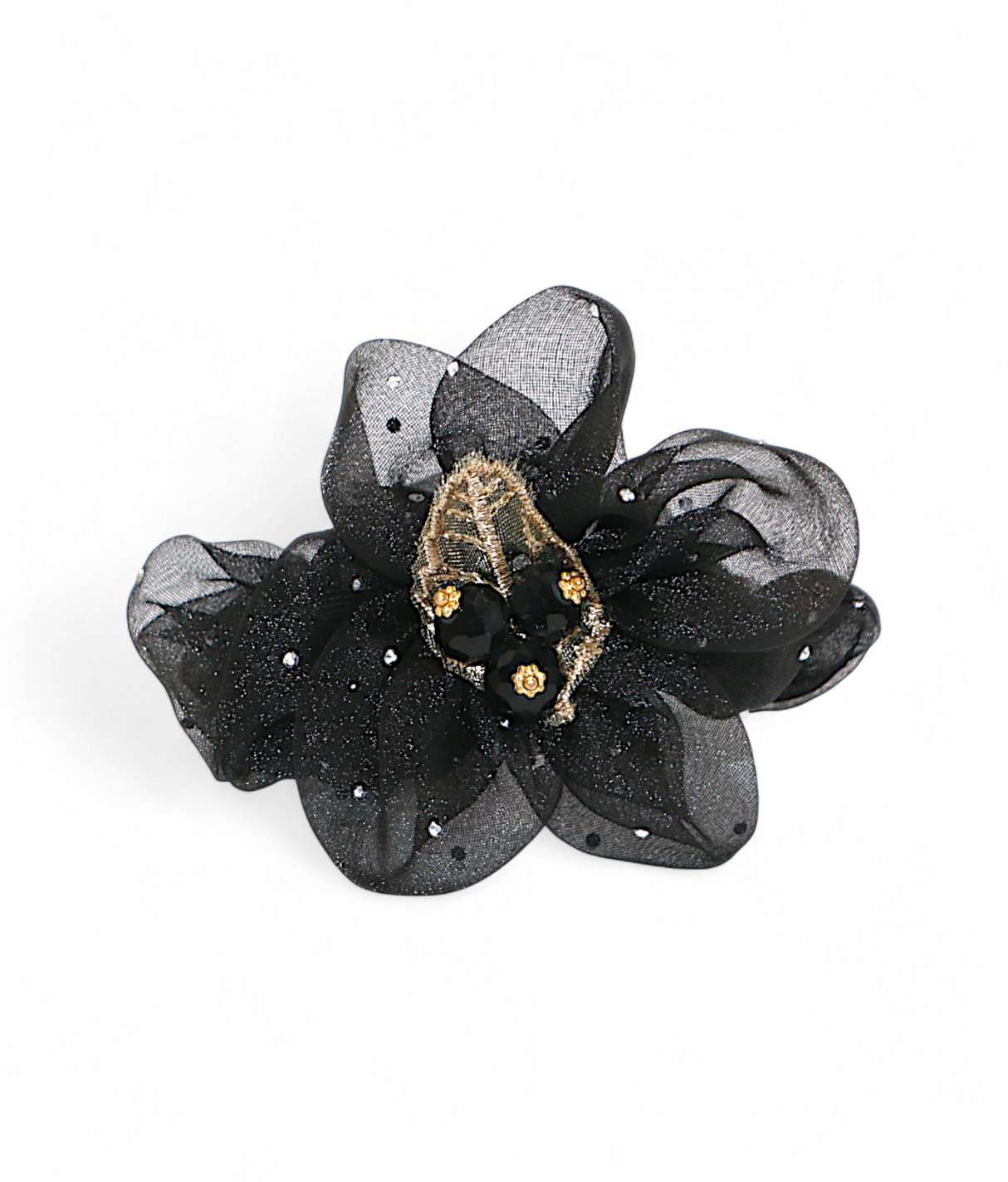 scrunchie mix color with organza flower pearls china