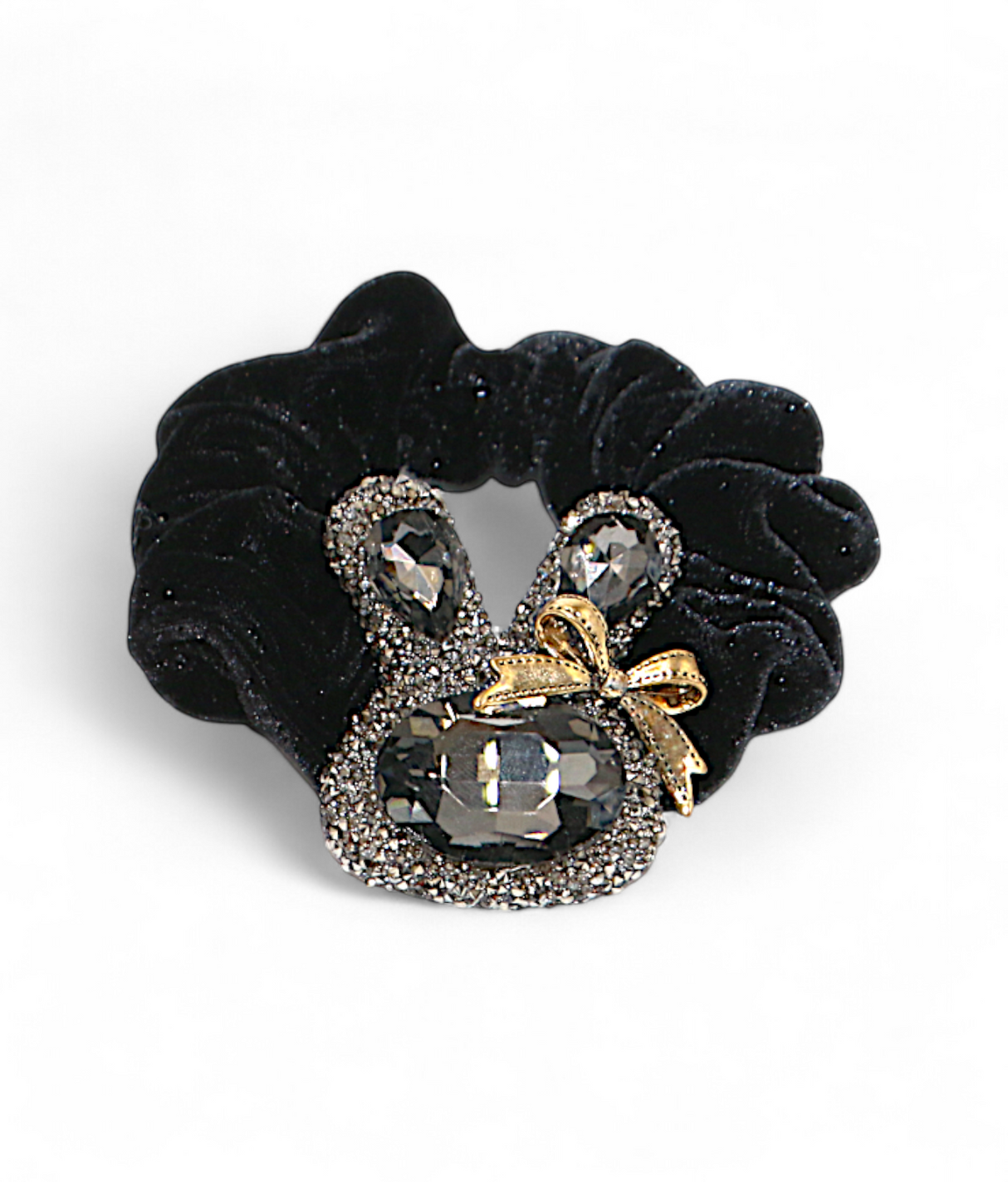 scrunchie mix color with valvet kitty bow china