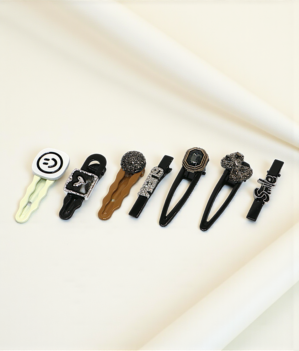 hair pin set smily face china