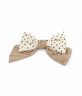 hair pin mix color bow dot print china