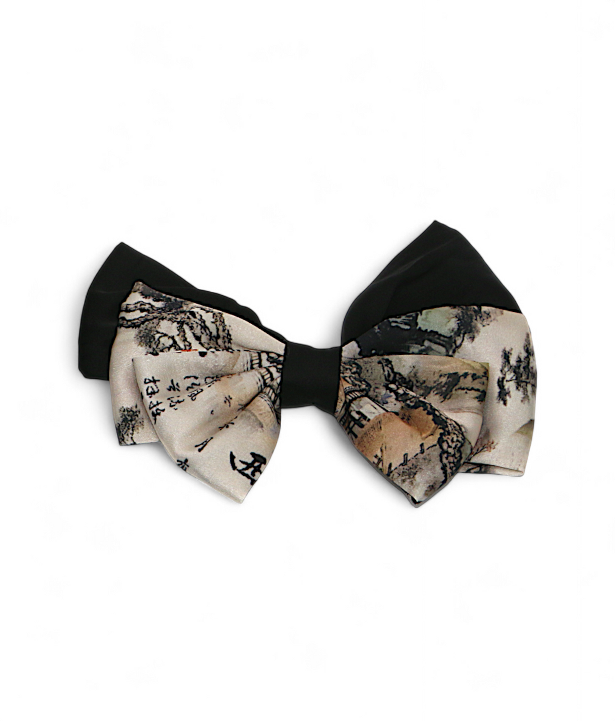 hair pin mix color bow printed china