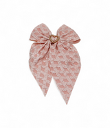 hair pin mix color bow tie