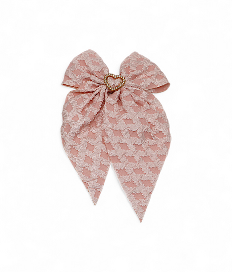 hair pin mix color bow tie