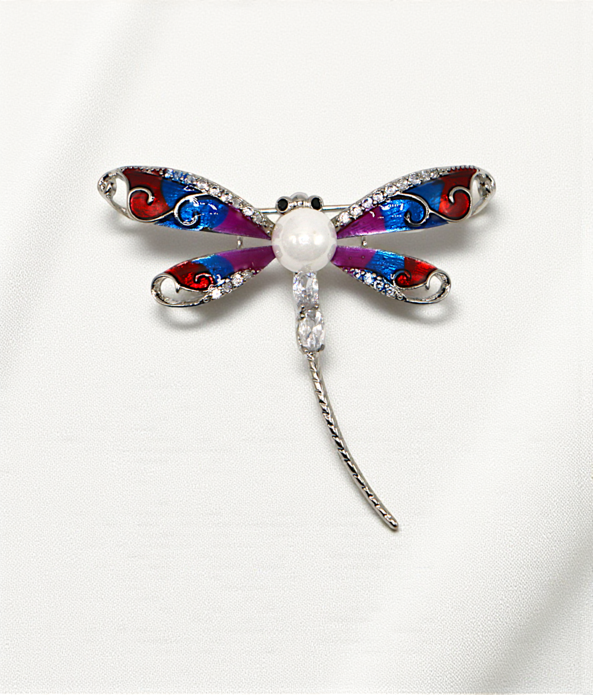 brooch color ful butterfly