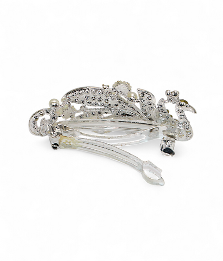 hair clip fancy peacock shape