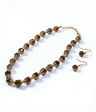 elagent mala & earrings set