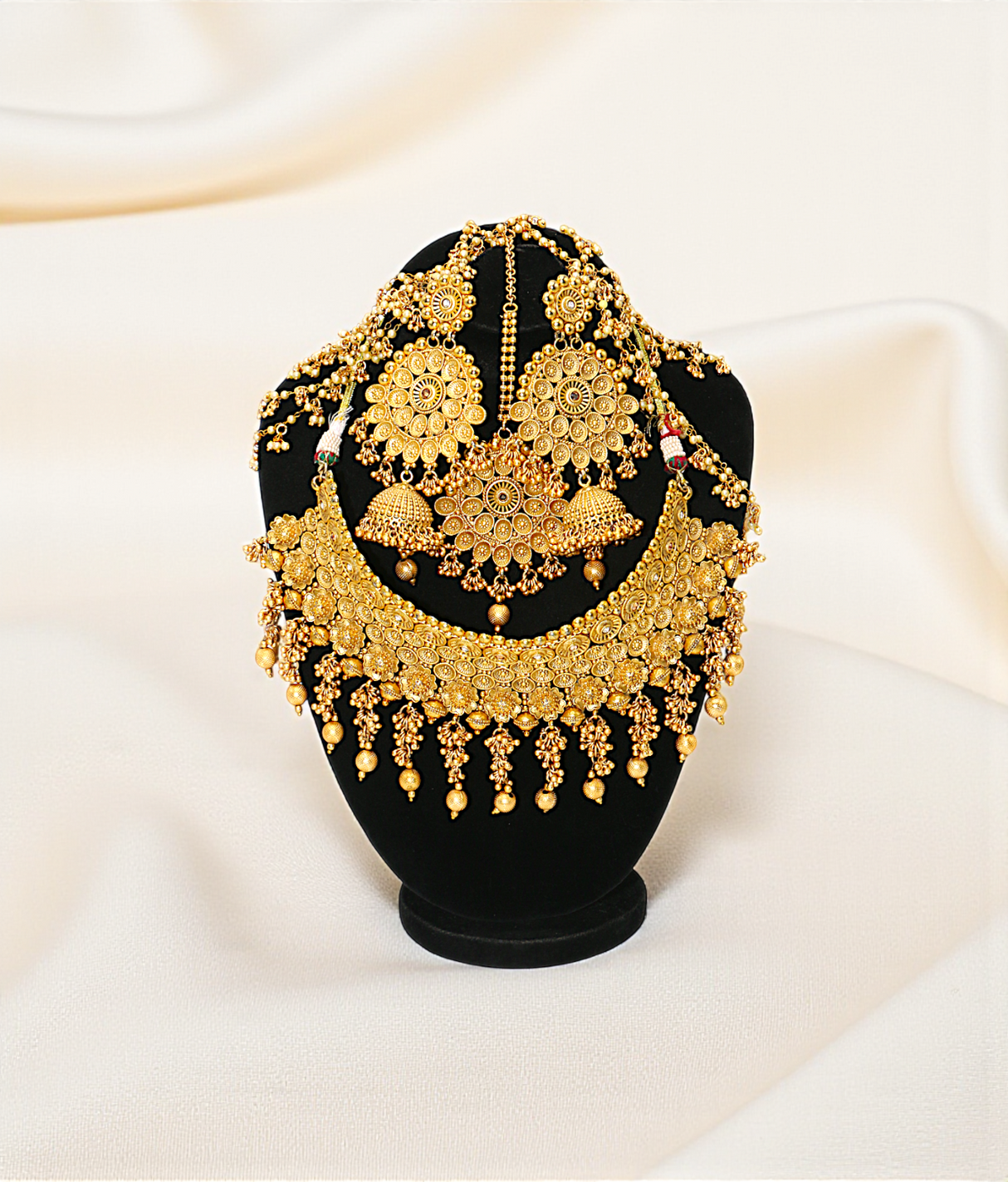 necklace bridal set fancy indian gold