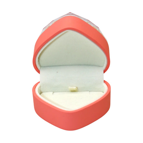 pendant gift box with pink flower