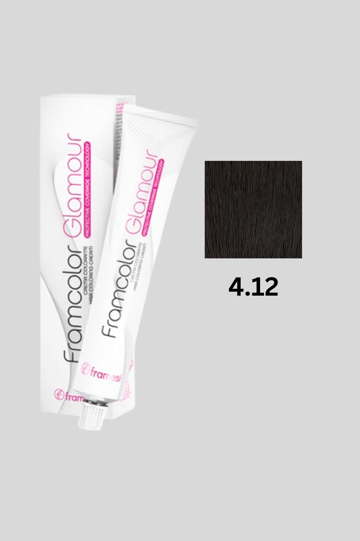framesi glamour hair color 4.12 100ml