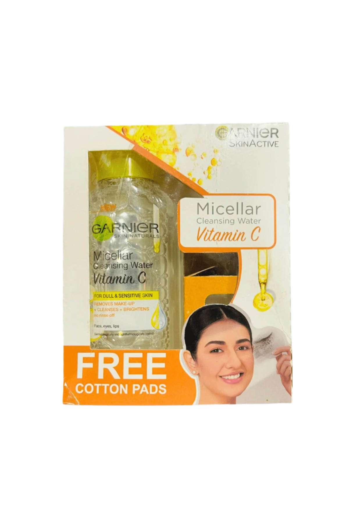 garnier micellar water vit c 125ml