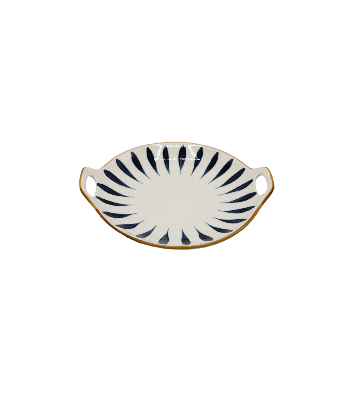 line dish 9" china