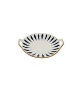 line dish 9" china
