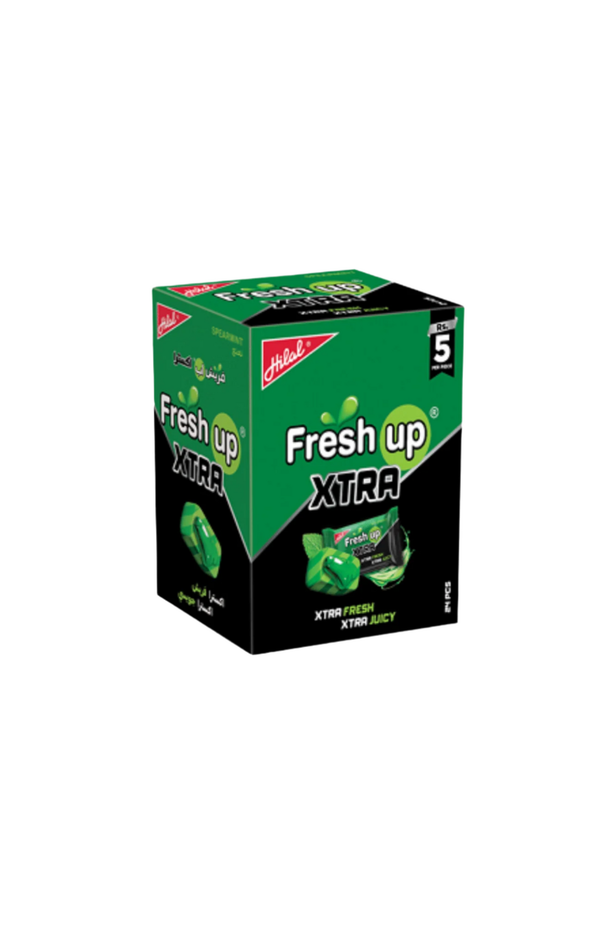 hilal gum fresh up xtra 5rs box