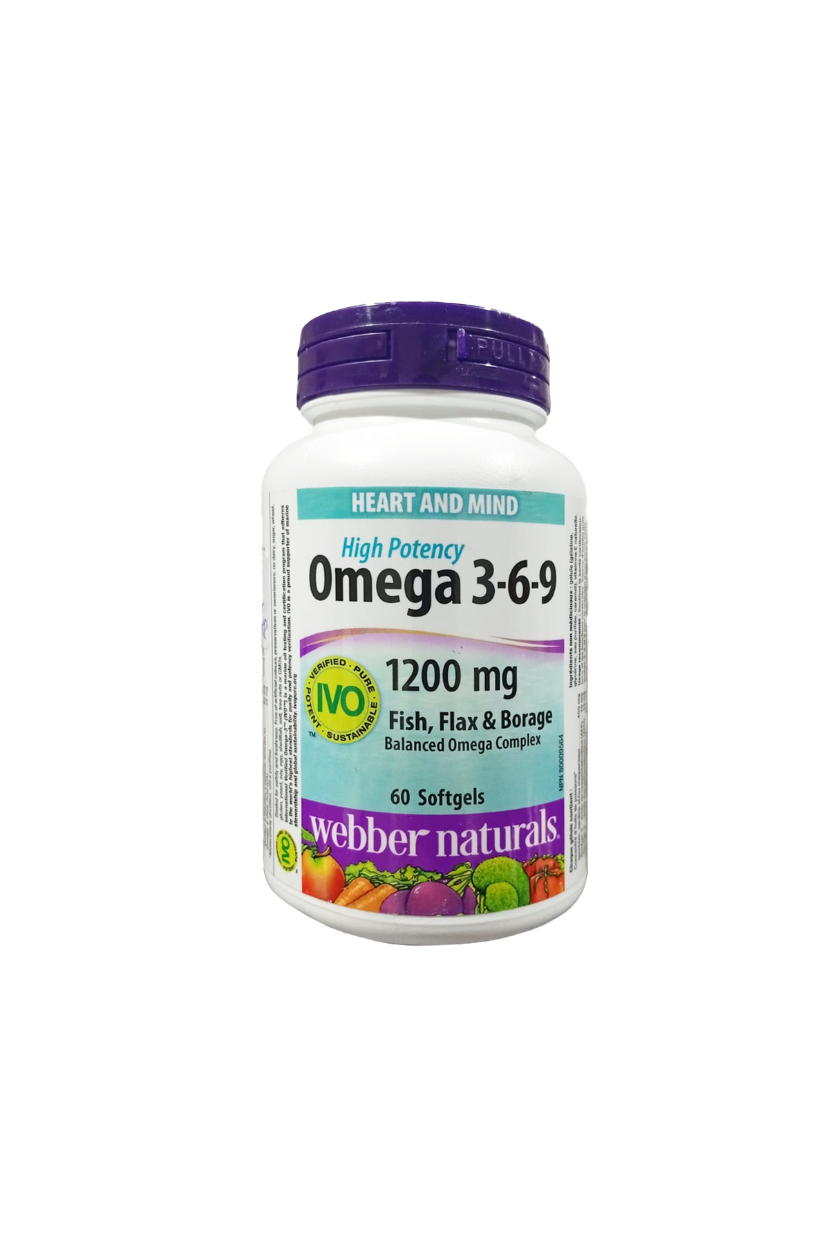 webber naturals cap omega 369 1200mg 60p 1s