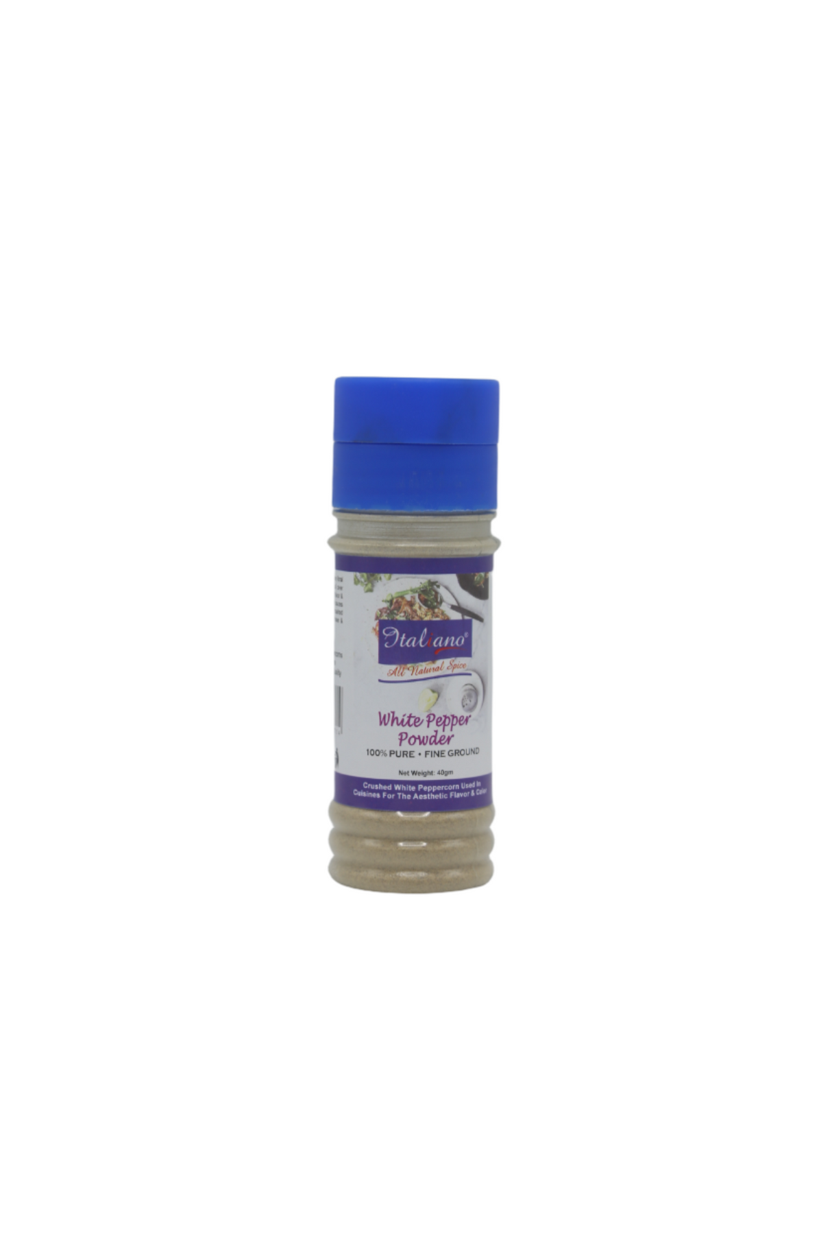 italiano white pepper powder 40g