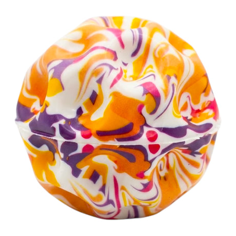 Bouncy Foam Ball – Multicolor Splash Print Stress & Play Ball