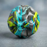 Bouncy Foam Ball – Multicolor Splash Print Stress & Play Ball