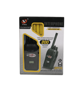 walkie talkie rechargeable 200m range jq220-6c5