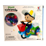 musical stunt tricycle with lights china