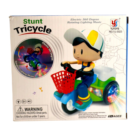 musical stunt tricycle with lights china