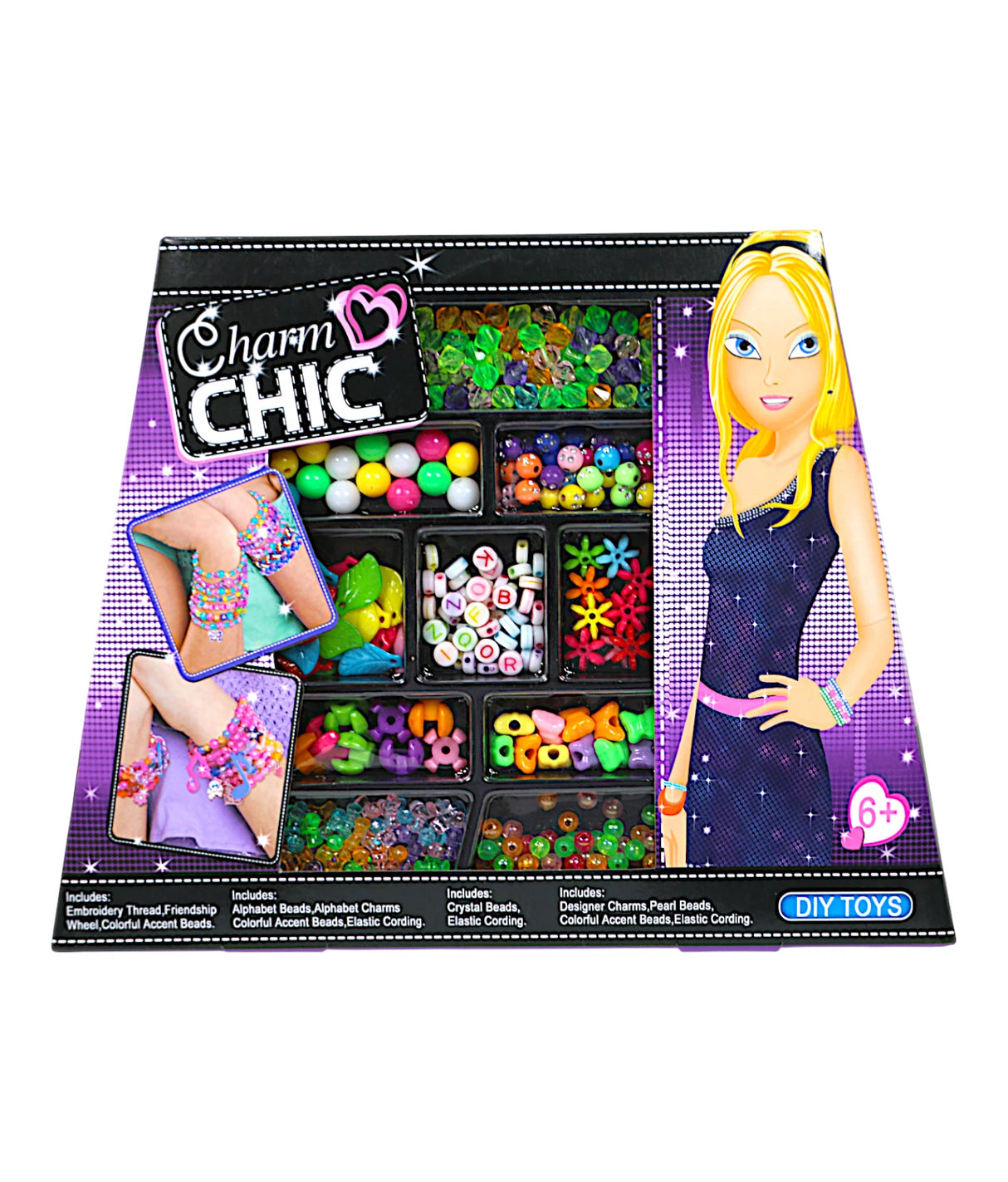 beads set charm chic t352
