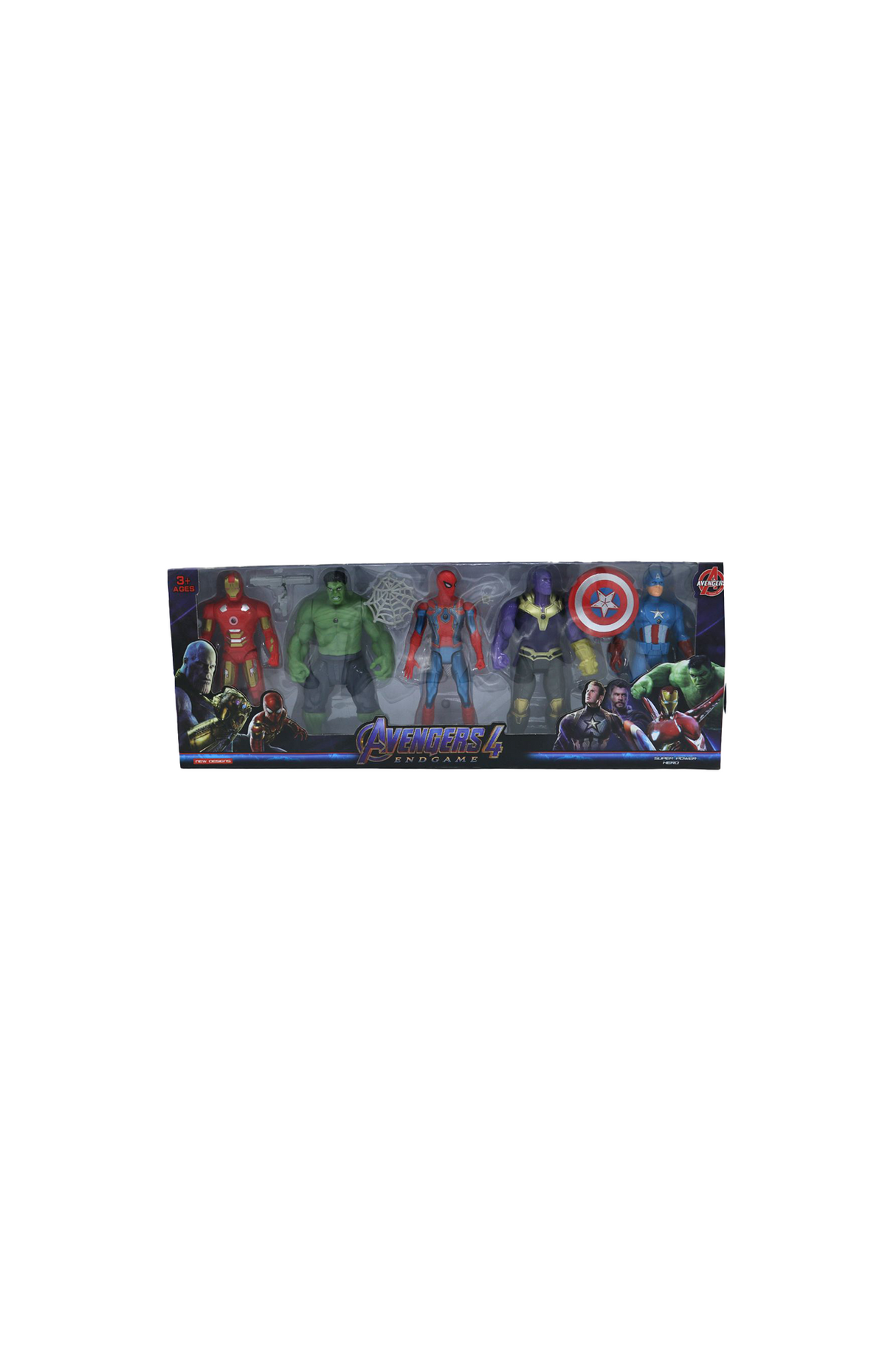 avengers figure set 5pc