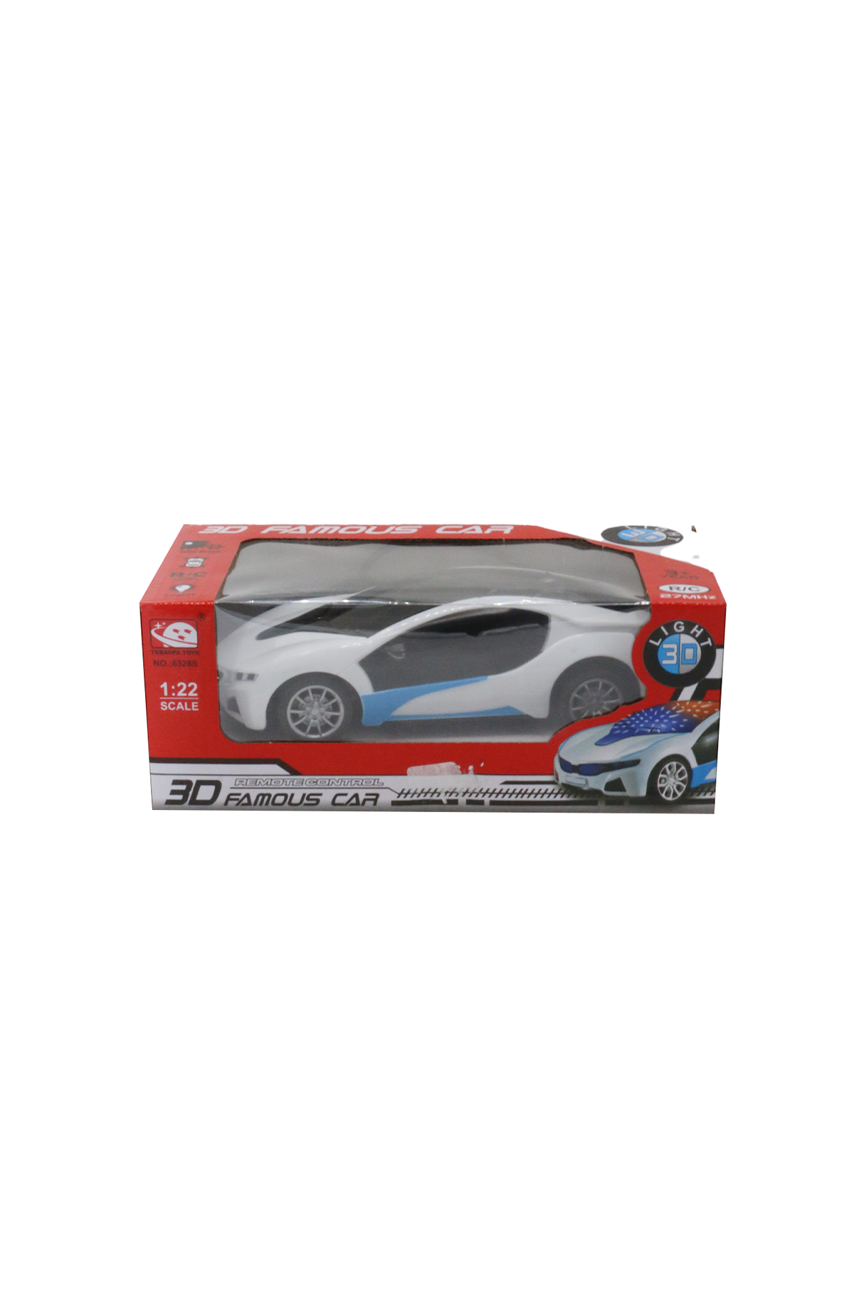 r/c 3d famous car 6328s