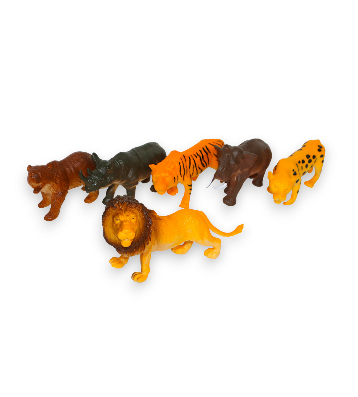 wild animal set 6pc