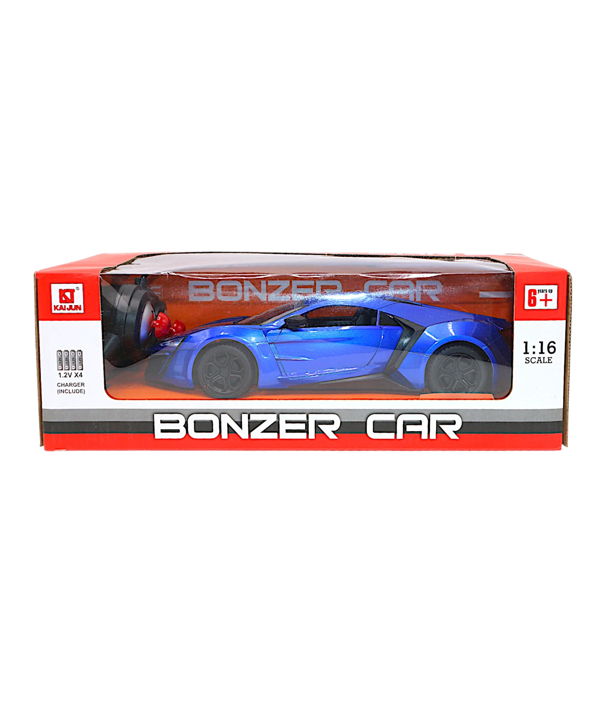 remote control bonzer car 1:16 chargeable t735