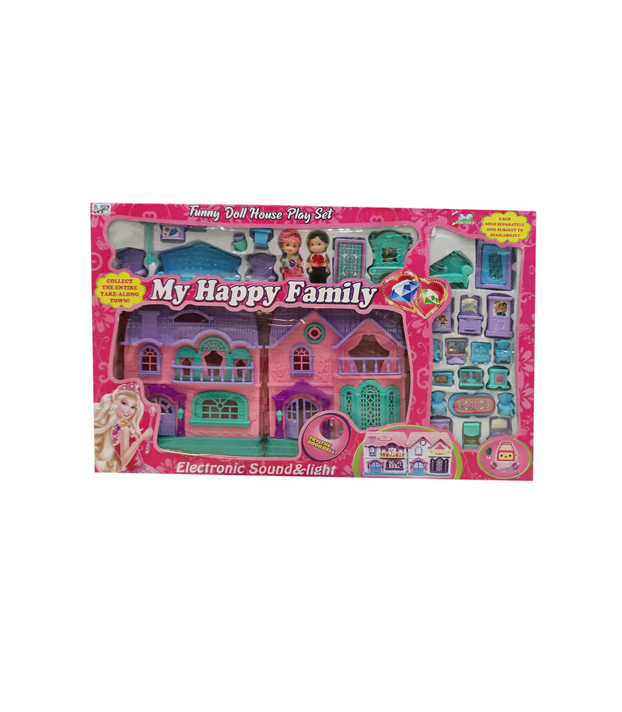 my happy family doll house 88525