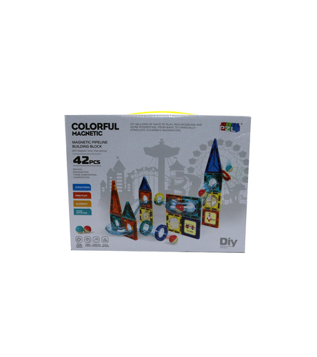 magnetic blocks  42pc 9916b