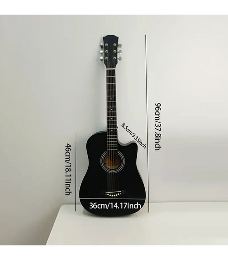 wooden guitar 38" china