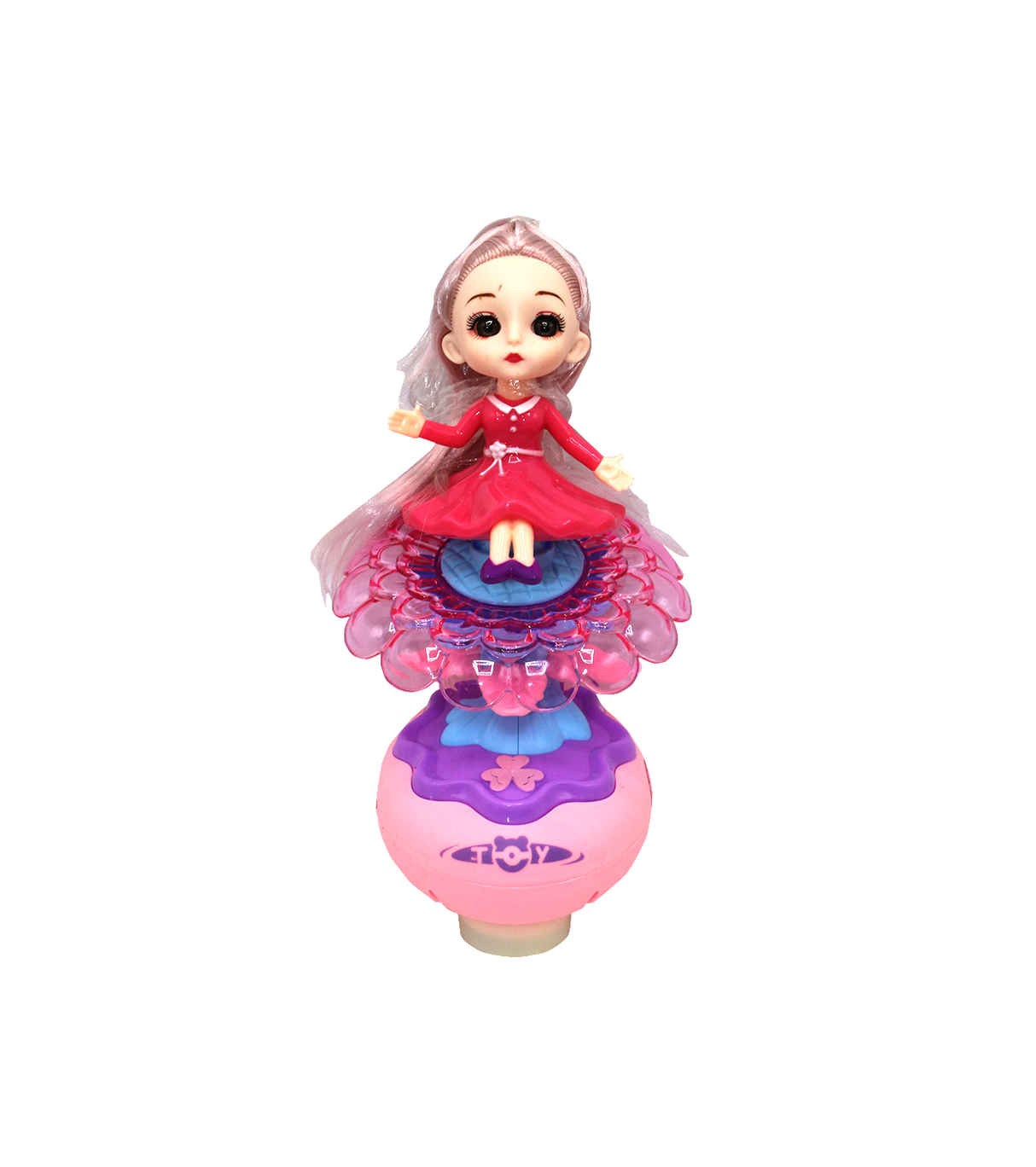 musical doll rotate petal 5788b