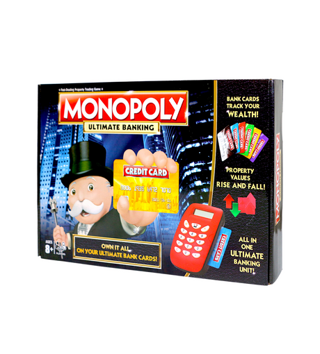 monopoly game with card machine