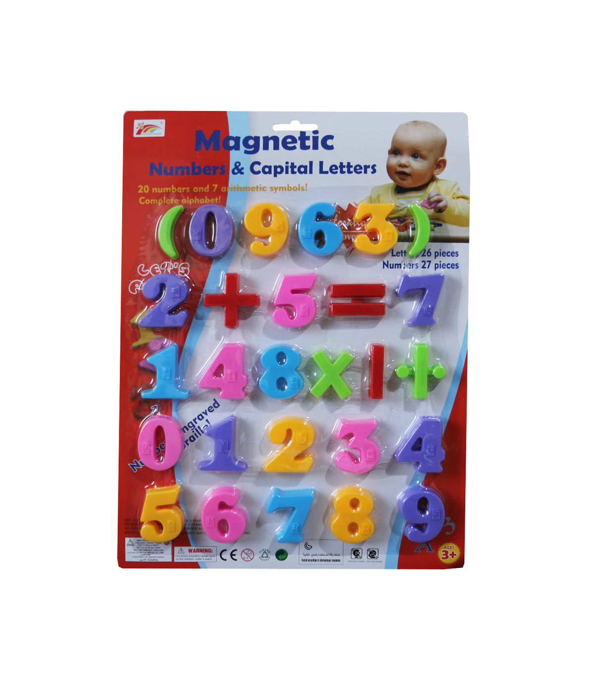 magnetic numbers & symbols china 0963