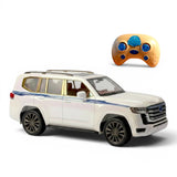 remote control car land cruiser v8 1:10 with lights & usb