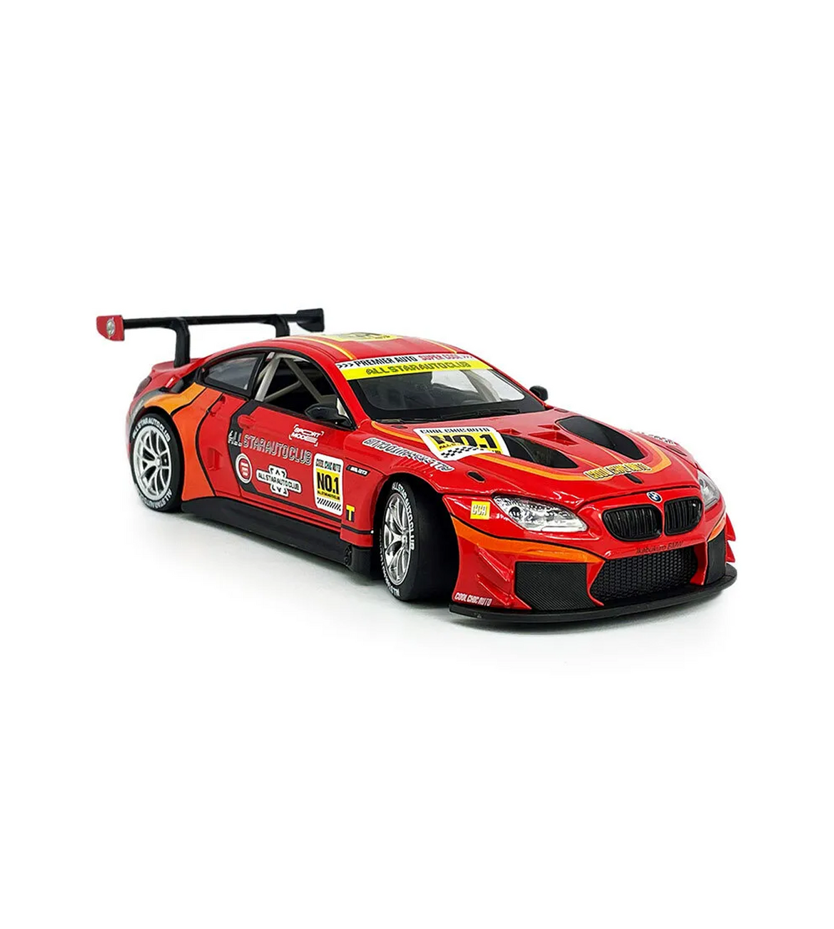 metal car model bmw m6 gt3 1:24 68278k