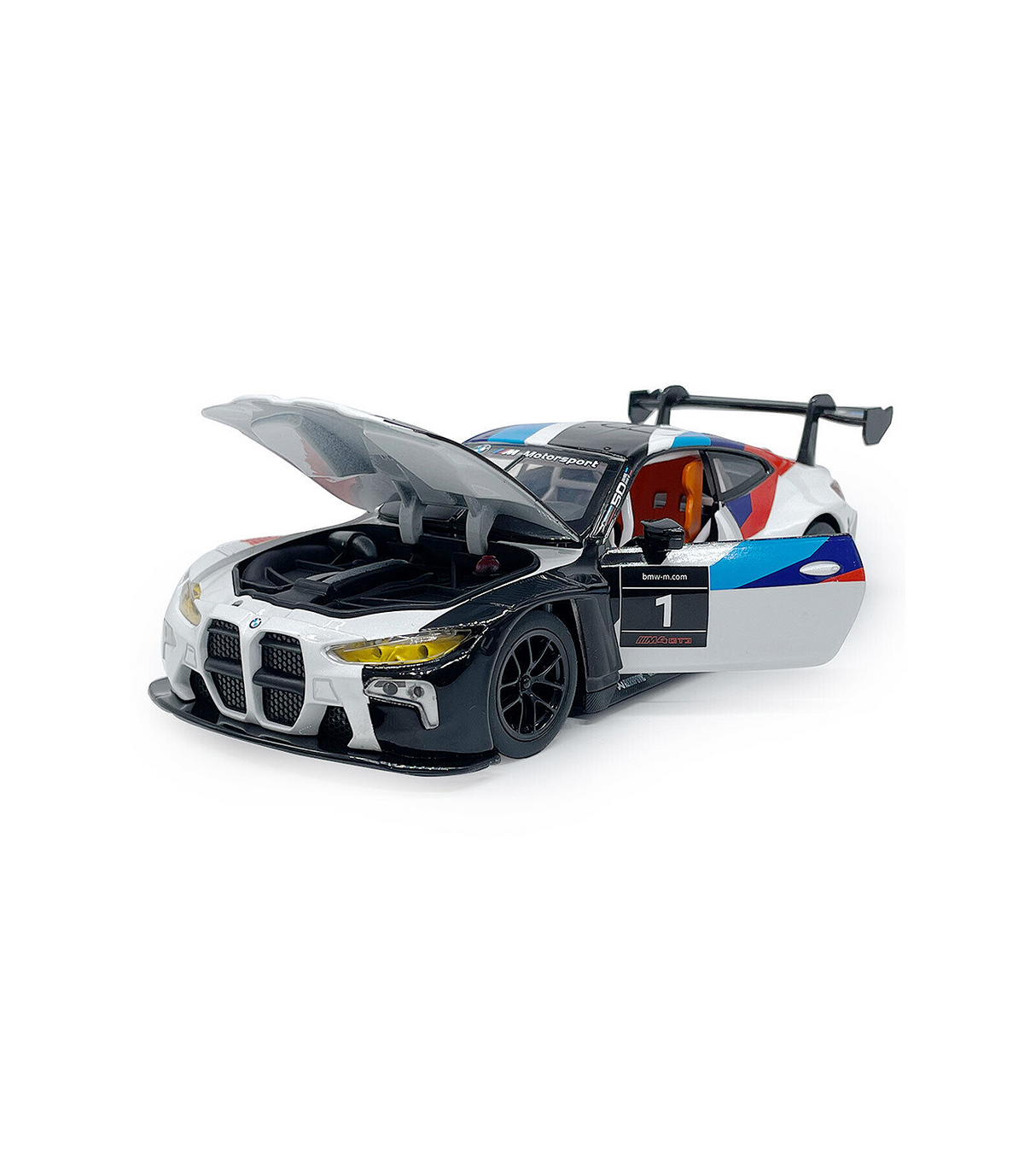 metal car model bmw m4 gt3 1:24 68282k