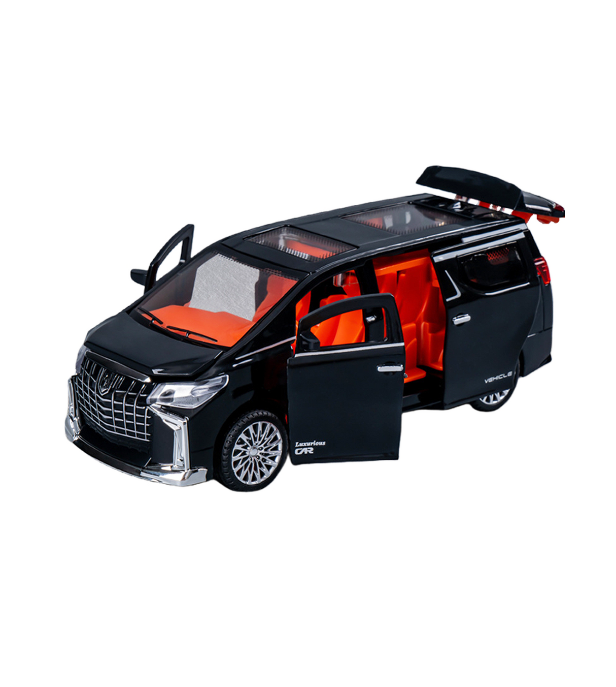 friction van alphard with music & lights