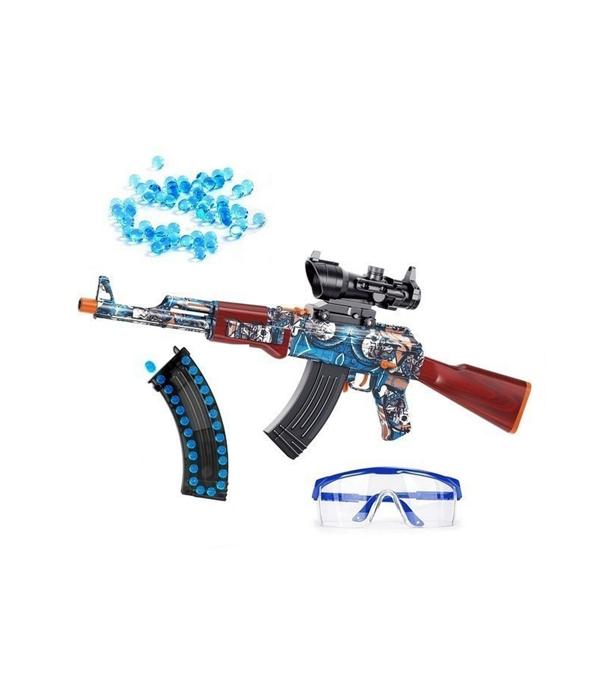 ak-47 water gel gun cz10-4