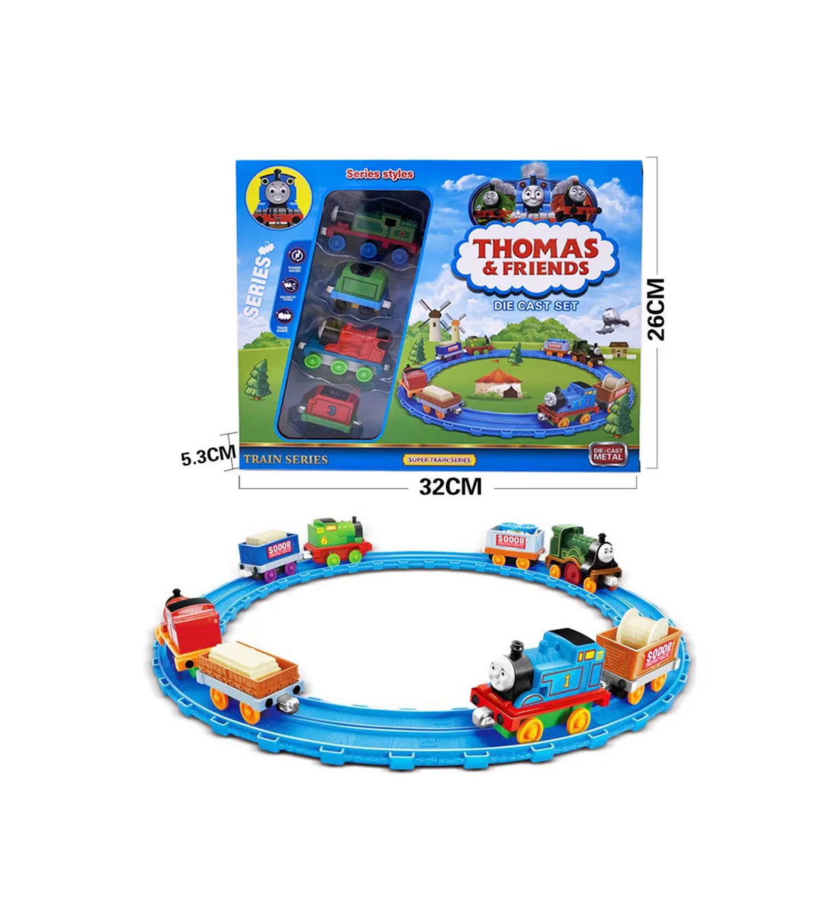 die-cast thomas train set 899-30