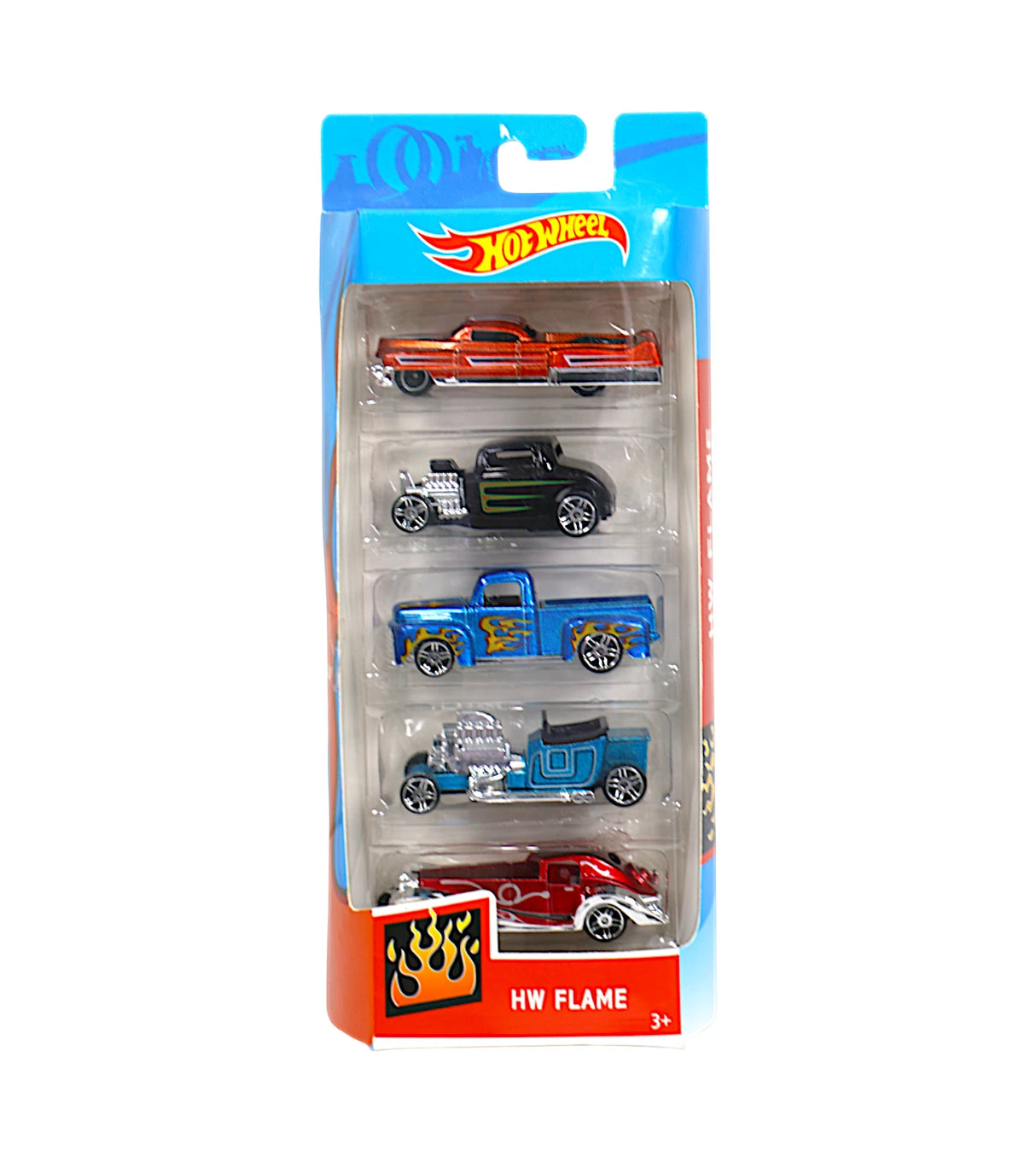 die cast metal car set 5pc